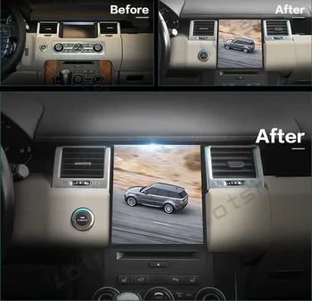 Android Tesla Car CD, DVD Predvajalnik, GPS Navigacija Za Land Rover Range Rover Sport 2010-2013 Avto Auto Radio Stereo Igralec glavne enote