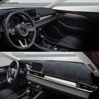 Avto armaturne plošče Mat Kritje Pad Zadnje Okno Mat Sonce, Senco za instrumentne Plošče in Preproga LHD RHD Za Mazda 3 Axela 2019 2020 2021