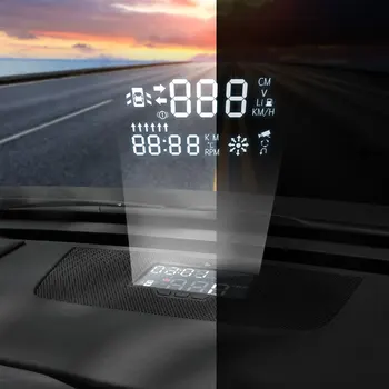 Avtomobilska Elektronika Avtomobila HUD Head Up Display Za Lexus UX UX260h 200 2019 2020 Head-up Zaslon Digitalni merilnik Hitrosti OBD2 zaslon