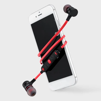 Awei Zmanjšanje Hrupa V Uho, Šport, Glasba Earpbud Magnetni Bluetooth Slušalke Glasovni Nadzor Brezžične Slušalke za IOS Android