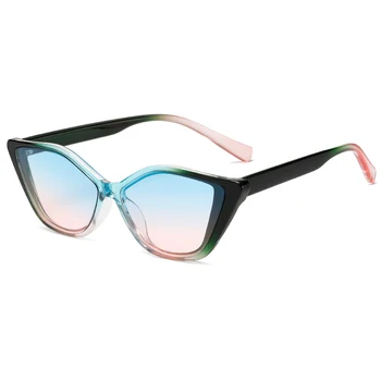 Blagovno znamko Design Mačka Oči, sončna Očala Ženske Vintage sončna Očala Lady UV400 Luksuzni Sunglass Odtenki Očala Oculos de sol