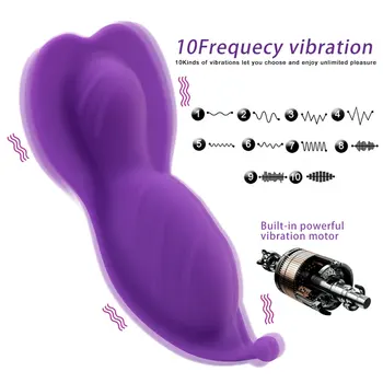 Daljinsko Brezžično Hlačke Vibracijsko Jajce Stimulator Klitorisa Močan Vibrator Sex Igrače Za Ženske, Ženska Masturbacija Erotično Stroj