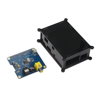 Digital Sound Card HIFI DiGi za Raspberry pi 3 I2S SPDIF Modul z Akril Primeru za Raspberry Pi 3 Model B+ Brezplačna Dostava