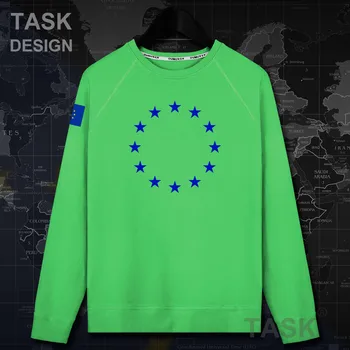 Evropske Unije, Združene v Raznolikosti EU EUR moški pulover s kapuco puloverji s kapuco moški majica hip hop oblačila trenirko ulične 20