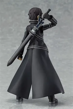 Figma 174 Sword Art Online SAO Kirito Japonski Anime figuric Model Igrača Rojstni dan Darila Vroče Prodaja