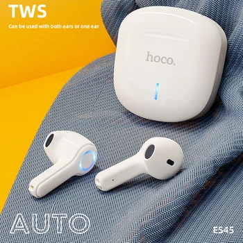 HOCO TWS Brezžične Bluetooth Slušalke 5.0 Intelligent Touch Kontrole Brezžični TWS Slušalke 3D Stereo Šport Slušalke za iphone 12