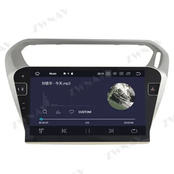 IPS Android 10.0 4+64 zaslon Avto DVD Predvajalnik, GPS Navi Za PEUGEOT 301-2018 GPS Auto Radio Stereo Multimedijski Predvajalnik, Vodja Enote