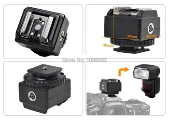 Jadkinsta Novi Flash nastavek nastavek za Canon Kamero Pretvoriti za Nikon Flash PC Vtičnico C-N2