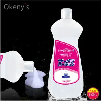 Japonska AV Seks Mazivo 500 ml Analni Mazivo Debele Vodni osnovi Spola Olje Vaginalne in Analne Mazivo Gel Seks Proizvodov Za Odrasle lube