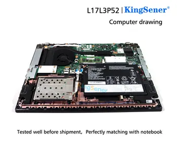 KingSener Novo L17L3P52 01AV463 L17M3P53 Baterija Za Lenovo ThinkPad L470 L480 E480 E580 L580 L590 11.1 V 4050mAh/45Wh
