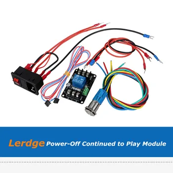 Lerdge-X Lerdge-K Odbor Power-Off so še Naprej Igrali Regulator Moči Monitor Razširitveni Modul Za 3D Tiskalnik Deli