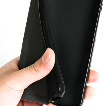 Luksuzni Flip PU Usnje Denarnice Stojalo Ohišje Za SAMSUNG Galaxy A6 Plus Mehka TPU Silikon Telefon Zadnji Pokrovček Za Galaxy A6 2018 Fundas