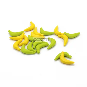 MARUMINE DIY Sadje Banana Hrano 60 KOS/Veliko za številke 33085 Združljivih gradnikov igrače Izobraževalne Tech Deli Igrače