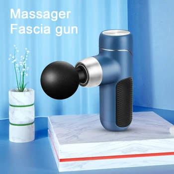 Massager Fascijo Pištolo Terapija Masaža Gun Mini Prenosni Električni Mišice Telesa Se Sprostite Pralni Lajšanje Bolečin 4 Hitrosti
