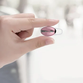 Mini Brezžična Bluetooth Slušalke za v uho Čepkov Eno Slušalko Bluetooth Slušalka Z Mikrofonom Za iPhone Telefon XiaoMi