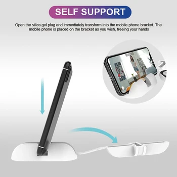 Mobilni Telefon Bluetooth Daljinsko Upravljanje Živo Aplikacije Zaklopa Stran Turner Selfie Daljinski Upravljalnik Za Predvajanje/Pavza/Zaklop