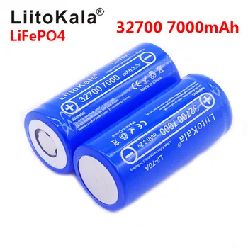NOVO leto 2020 Lii-70A LiitoKala 3.2 V 32700 6500 mah 7000 mAh baterija LiFePO4 35A 55A Visoko Moč Maksimalno Neprekinjeno Praznjenje Baterije