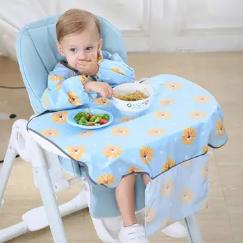Novorojenčkov hlače z Oprsnikom Tabela Kritje Jedilni Stol Obleke Nepremočljiva Sline Brisačo Burp Predpasnik F3ME