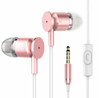 Original EIAOSI X6 in-ear Slušalke 3.5 mm Studio Bas Slušalka Z Mikrofonom Za iphone 6 5s Xiaomi Samsung MP3, MP4 Najboljši Bas
