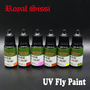 Royal Sissi Novo 3 steklenice UV Letenje barve 3colors nastavite srednje debela UV lepilo instant pozdravi v nekaj sekundah pisane letenje vezava UV smole, lepila