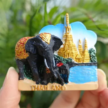 Tajska Bangkok Grand Palace Hladilnik Magnet Potovanja Turistične Spominke Obrti Darilo