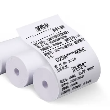 Termični papir 57 x 40 mm št jedro brezplačno 6 vrže zelo dolgo mobilne naprave bluetooth blagajno papir roll