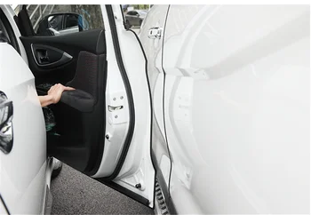 Univerzalna avtomobilska vrata, rob gume praske zaščita trakovi pečat anti-scratch za Jeep Orkan Gladiator Wrangler Kompas Patriot