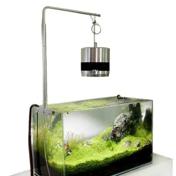 Univerzalni Aluminijeve Zlitine Aquarium Fish Tank Luč, Ki Visi Stojalo Za Podporo Obešalnik