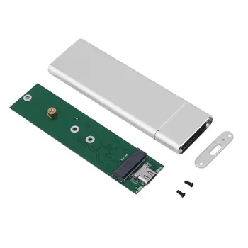 USB3.1 Tip-C, M. 2 M Ključ NGFF PCIE SSD Polje Pogon ssd Stanovanj Primeru 10Gbps M2 SSD 2280 Trdi Disk Ohišje