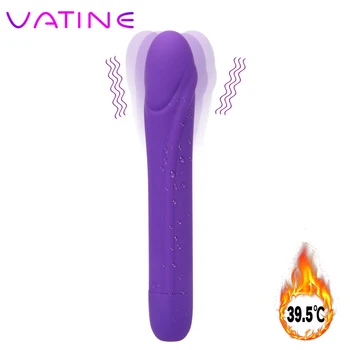 VATINE 10 Hitrost Sex Izdelki G Spot za Ogrevanje Vibrator za Klitoris Stimulacije AV Čarobno Palico, Sex Igrače za Ženske